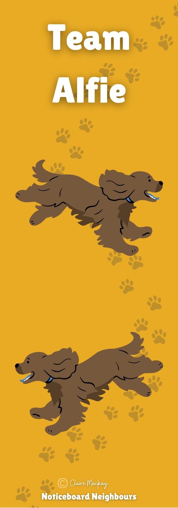 Noticeboard Neighbours - Bookmark + Sticker Bundle