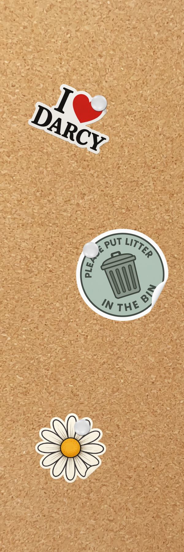 Noticeboard Neighbours - Bookmark + Sticker Bundle